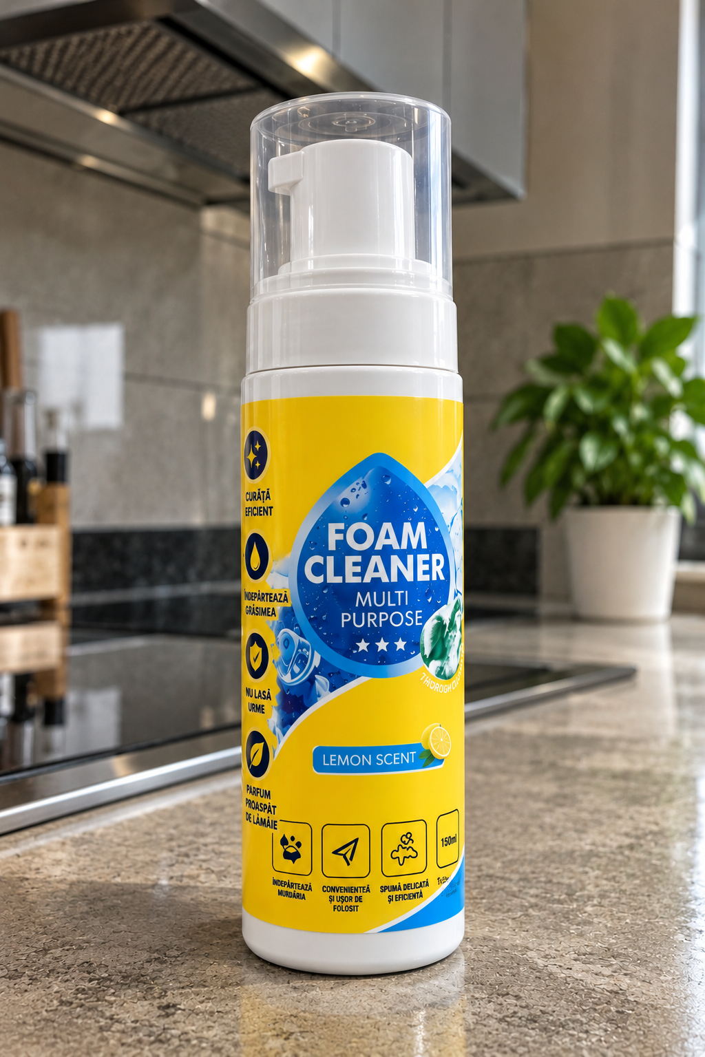 Magic Foam Cleaner Spray - Casă și Mașină